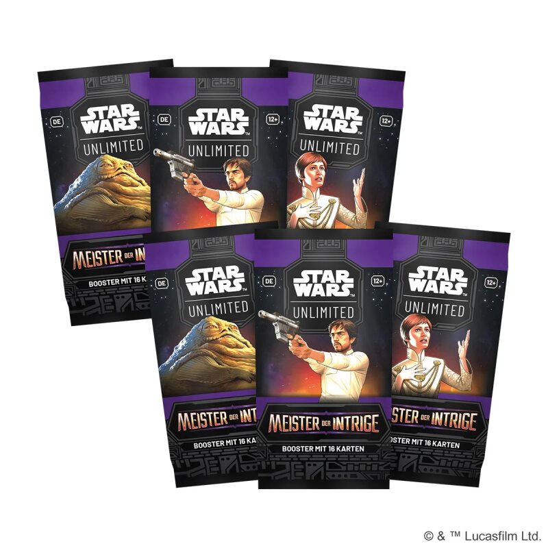 Star Wars: Unlimited - Meister der Intrige Booster (DE)