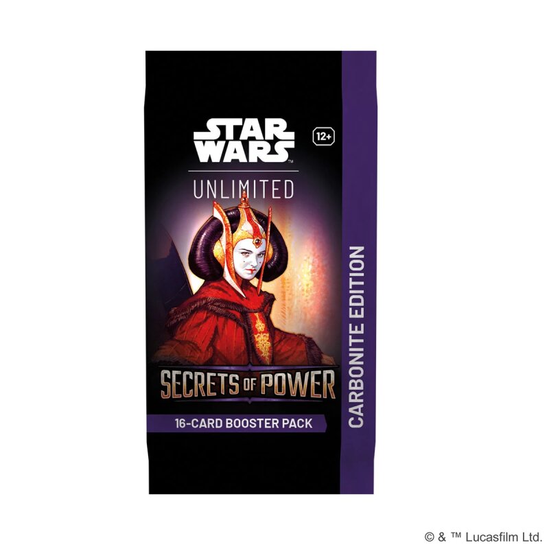 Star Wars: Unlimited - Secrets of Power Carbonite Booster (EN)