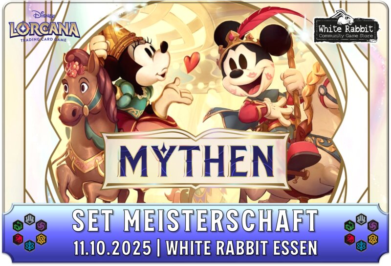 (E 11.10.2025) Disney Lorcana: Mythen - Set Meisterschaft ESSEN