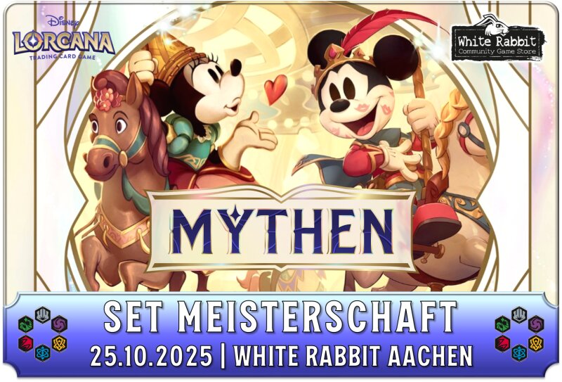 (AC 25.10.2025) Disney Lorcana: Mythen - Set Meisterschaft AACHEN
