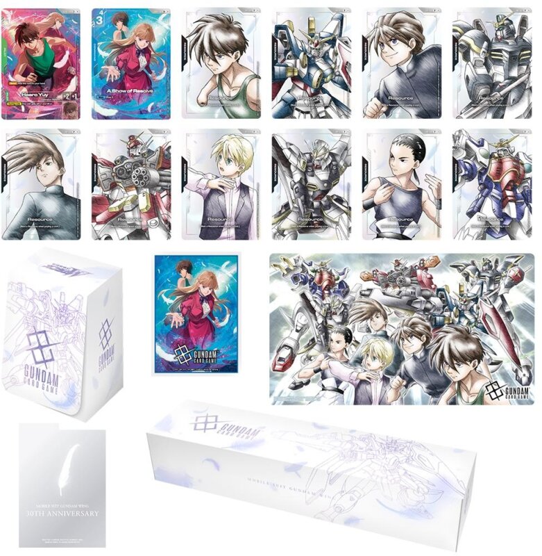 Gundam Card Game: PB01 Premium Accessory Set Mobile Suit Gundam Wing