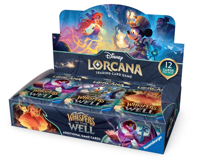 Disney Lorcana: Whispers in the Well - Booster Display EN (24 Packs)