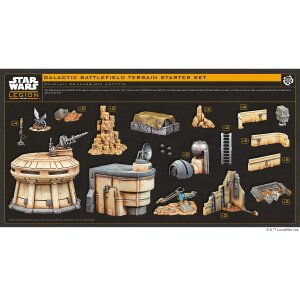 Star Wars: Legion – Galactic Battlefield Terrain...