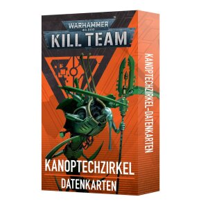 KILL TEAM: KANOPTECHZIRKEL DATENKARTEN