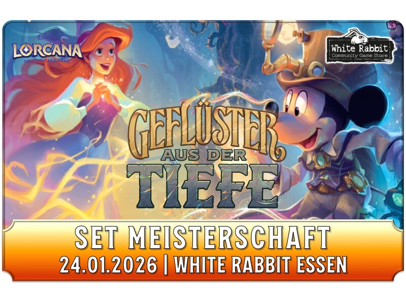 (E 24.01.2026) Disney Lorcana: Geflüster aus der Tiefe - Set Meisterschaft ESSEN