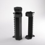 Gamegenic: Game Castle Tube Holder - Black