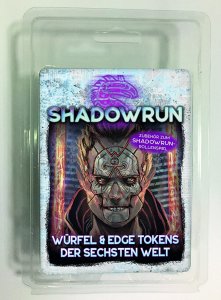 Shadowrun: Würfel & Edge Tokens der Sechsten Welt