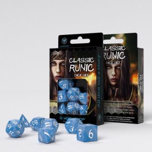 Classic Runic Dice Glacier/White (7)