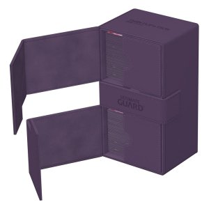 Ultimate Guard: Twin FlipnTray Deck Case 200+ Xenoskin - Monocolor Purple