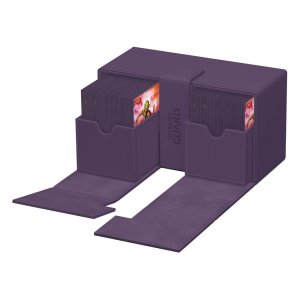 Ultimate Guard: Twin FlipnTray Deck Case 200+ Xenoskin - Monocolor Purple