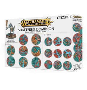 AGE OF SIGMAR: SHATTERED DOMINION - 25 &amp; 32 MM ROUND...