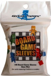 Board Game Sleeves - Clear - Mini: 41x63mm (100 Stk.)