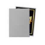 Dragon Shield: Standard Sleeves Matte - Silver (100)