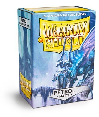 Dragon Shield: Standard Sleeves Matte - Petrol (100)