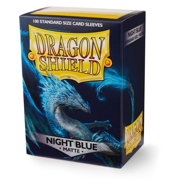 Dragon Shield: Standard Sleeves Matte - Night Blue (100)