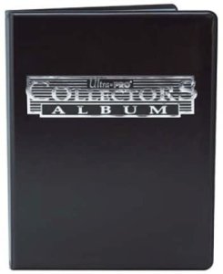 Ultra Pro: 4-Pocket Collectors Portfolio (80) - Black
